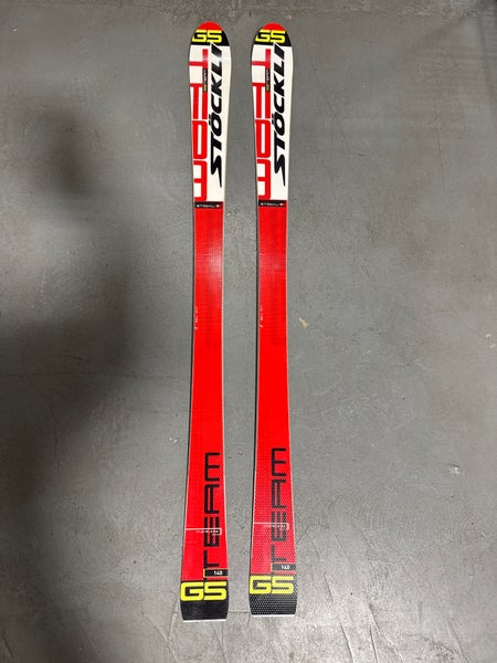 Stockli GS Team 140 cm Racing Skis Without Bindings (Used)