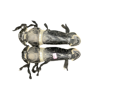 Used All Star LGADV1216 Catchers Leg Guards Black Adult 11613-S000171346