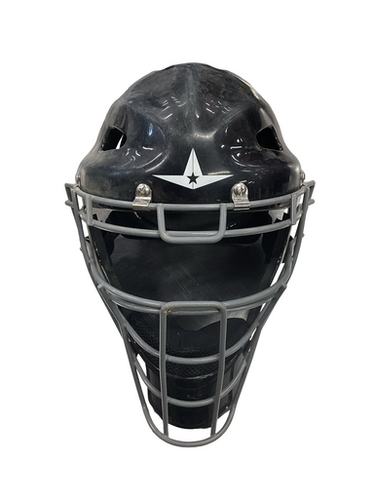 Used All-Star HELMET Catchers Helmet w/Mask Black Fits all 11613-S000171342