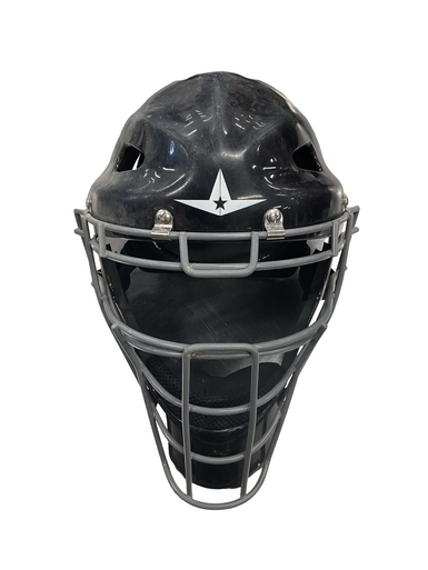 Used All-Star HELMET Catchers Helmet w/Mask Black Fits all 11613-S000171342