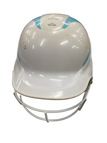 Used RIP-IT RIP IT HELMET Batting Helmet w/Mask White M/L 11613-S000171340