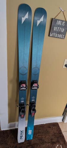 Peak 88 176 cm All Mountain 88 Skis With Bindings Max Din 13 (Used)