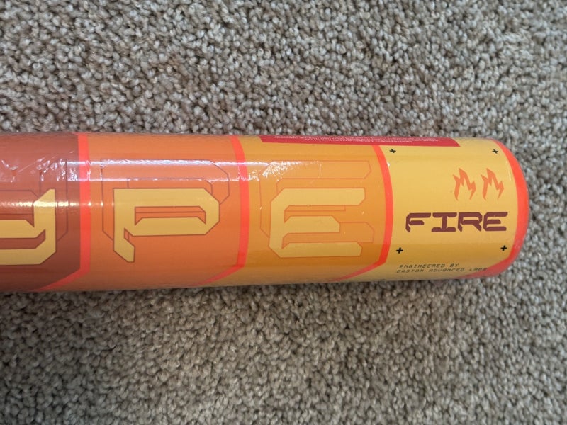 New 2025 Easton Hype Fire 2¾" USSSA Bat EUT5HYP10 31/21