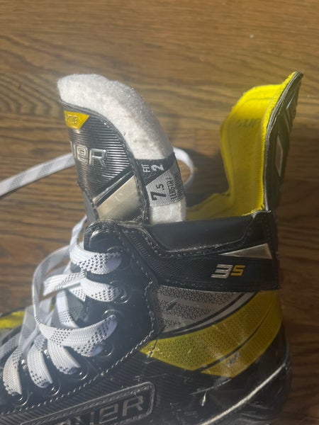 2020 Bauer Supreme 3S Hockey Skates 7.5 Fit 2 (Used)