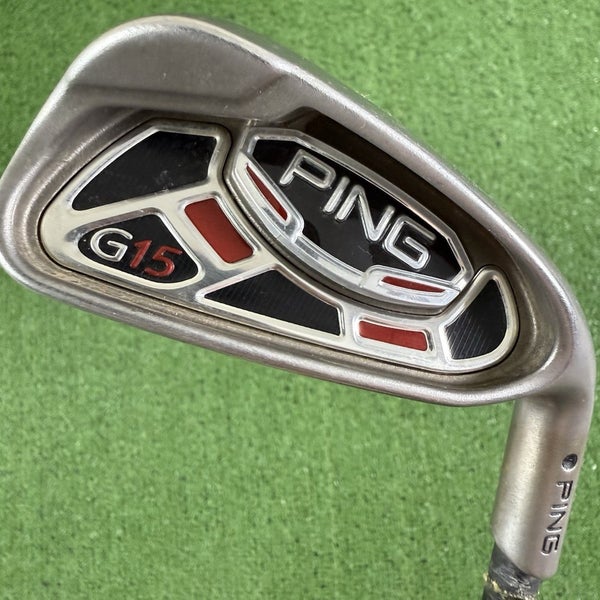 Ping G15 5 Iron Black Dot Graphite Apollo Shadow Regular Flex 38