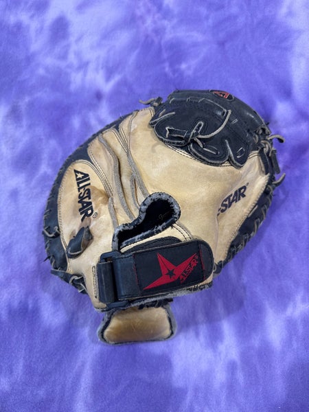 Black All Star Cm1010bt RH Catcher's Baseball Glove (Used)