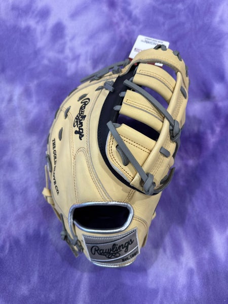Brown Rawlings Heart of the Hide RH First Base Baseball Glove 12.5" (New)