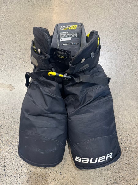 Junior Large Bauer Supreme Ultrasonic Hockey Pants (Used)