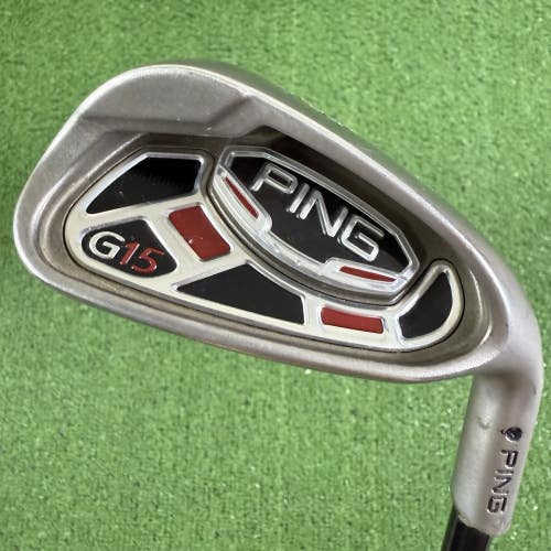 Ping G15 9 Iron Black Dot Graphite Apollo Shadow Regular Flex -1/2 Short