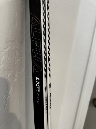 Senior Warrior Alpha LX2 PRO Left Hand Hockey Stick W28 75 Flex Pro Stock (Used)