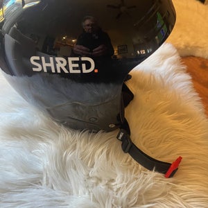 Unisex Large Shred Basher Helmet (Used) FIS Legal