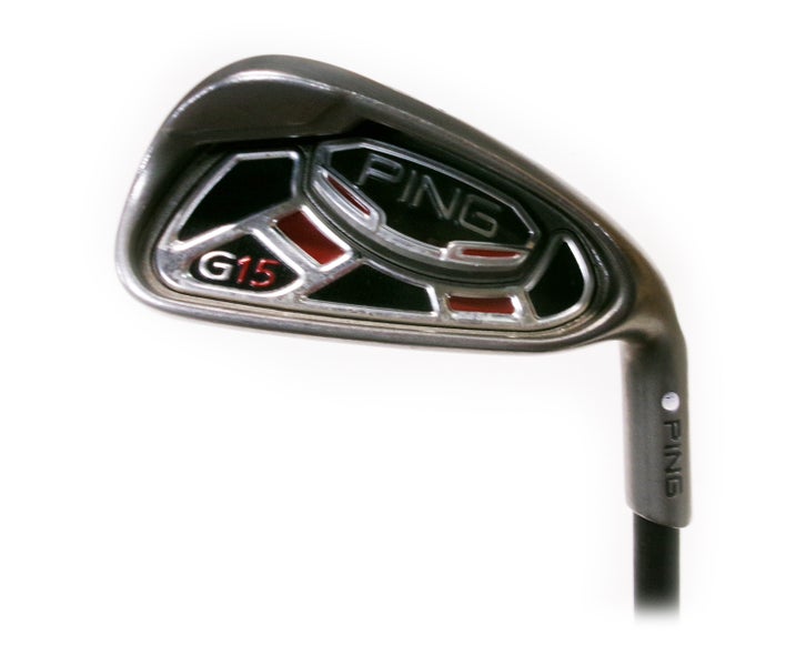 Ping G15 Single 5 Iron White Dot Graphite Mitsubishi MMT 70 Regular Flex