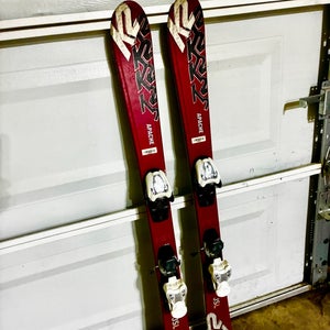 Kid's K2 112 cm Skis With Bindings (Used)