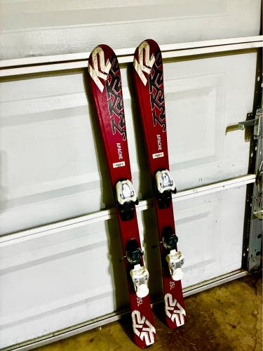 Kid's K2 112 cm Skis With Bindings (Used)