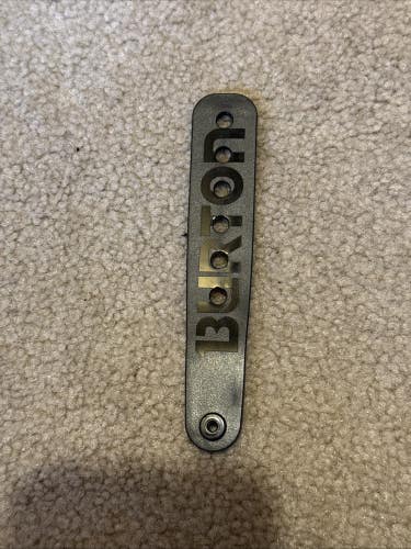 Burton Toe Slider Strap For Snowboard bindings Black