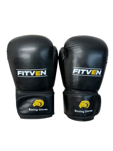 Used Fitven Kids MD Boxing Gloves - Black 11835-S000200826