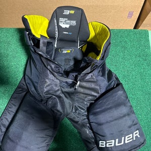 Black Bauer Supreme 3S Hockey Pants (Used) Intermediate Large