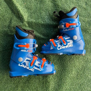 New Kid's Lange RSJ50 Ski Boots | Mondo 17 & 17.5 (231 mm)