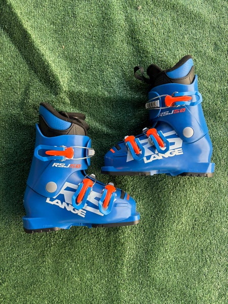 New Kid's Lange RSJ50 Ski Boots | Mondo 17 & 17.5 (231 mm)