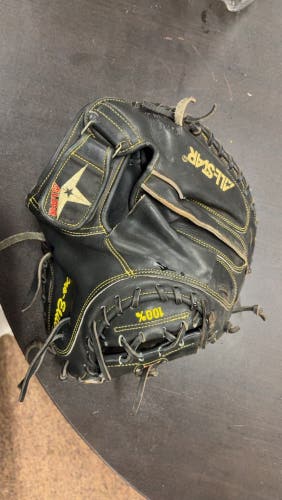 All Star Cm3000MBK RH Catcher's Baseball Glove 34" (Used)