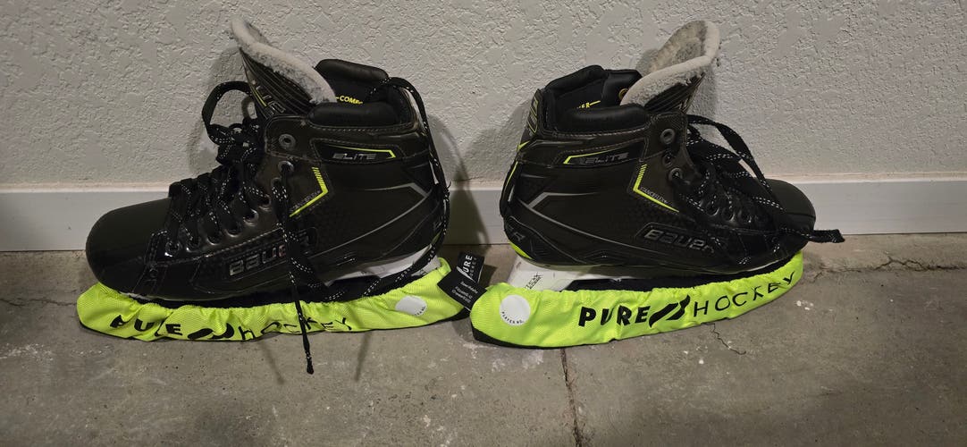 Bauer Elite Hockey Goalie Skates 9.5 (Used)