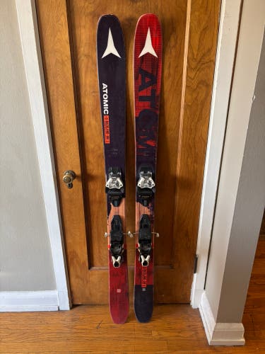 Atomic Backland 102 164cm with Adjustable Atomic Warden 13 MNC Bindings