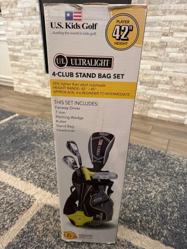 Junior US Kids Golf Right Handed Clubs (Full Set) 4 Pieces (New)