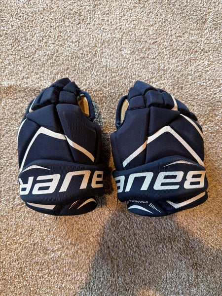 Bauer Vapor X700 Gloves 10" (Used) Navy