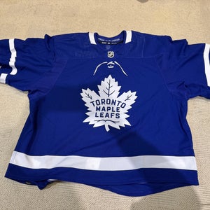 Toronto Maple Leafs Team Issued Home Game Jersey – 58G Goalie Cut - Made in Canada MiC