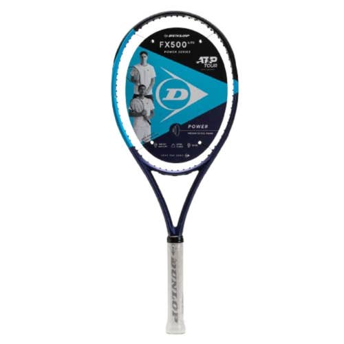 Dunlop Sports FX500 LITE UnStrung Tennis Racket, 2026, Blue/Black V26,