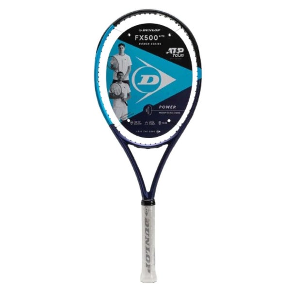 Dunlop Sports FX500 LITE UnStrung Tennis Racket, 2026, Blue/Black V26,