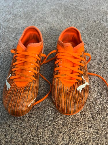 Orange Kids 2Y (Big Kids / Youth) Puma Ultra Molded Cleats Cleats (Used)