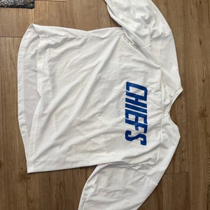 White XXL Adult Unisex  Hockey Jersey