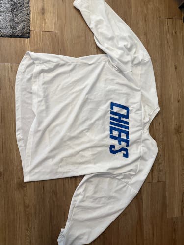 White XXL Adult Unisex  Hockey Jersey