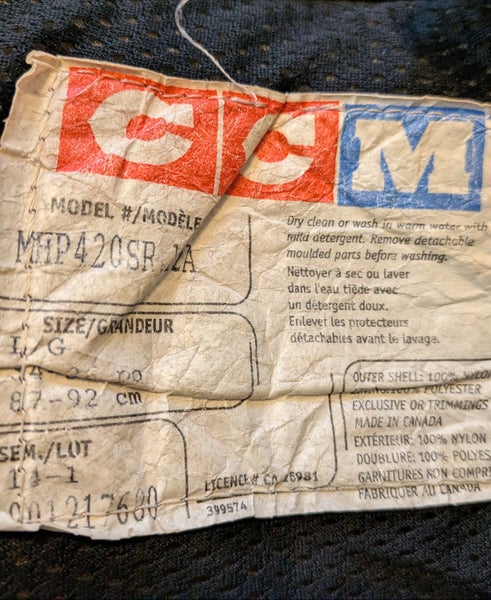 Men's Senior Large CCM Hockey Pants (Used)