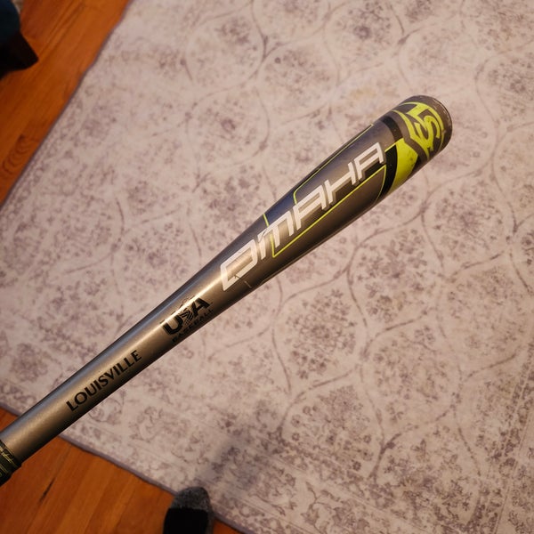 Louisville Slugger Omaha 5 Alloy USABat Certified Bat (-10) 19 oz 29" (Used)