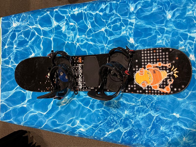 Burton Chopper Snowboard 108 cm with Ride Micro Bindings(Used