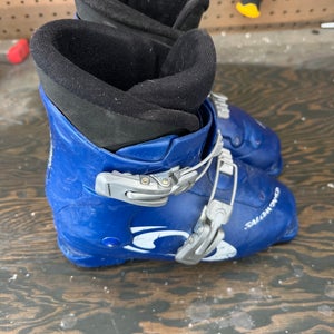 Salomon Performa T2 Kids Ski Boots - Size 2 / Mondo 20 Used