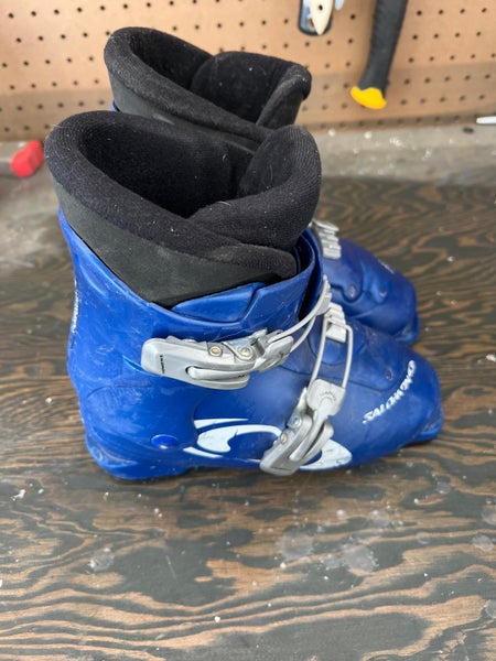 Salomon Performa T2 Kids Ski Boots - Size 2 / Mondo 20 Used
