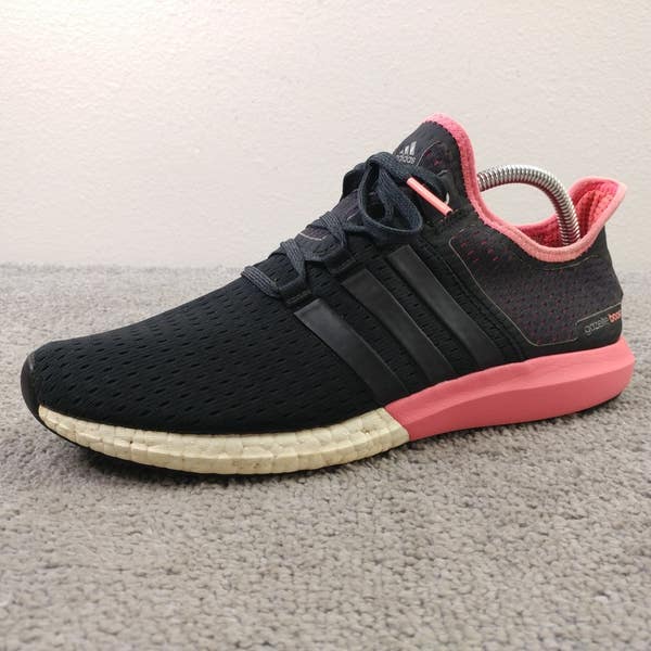Adidas Gazelle Boost Womens Size 10 Running Shoes Black Pink Sneakers  B40737 | SidelineSwap | Buy and Sell on SidelineSwap