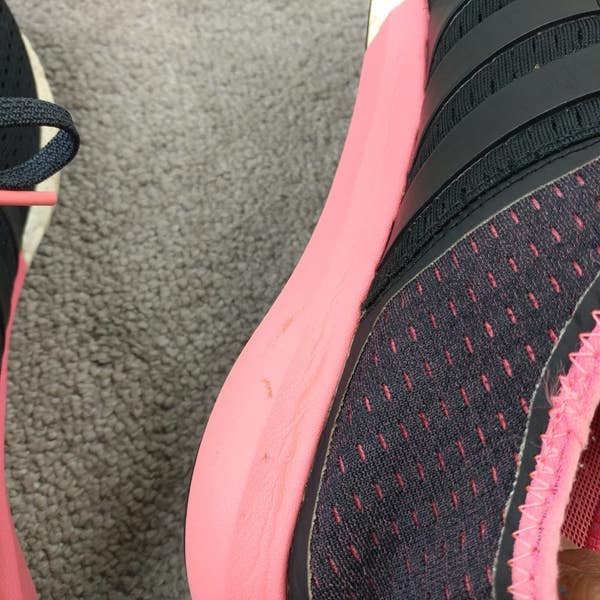 Adidas Gazelle Boost Womens Size 10 Running Shoes Black Pink Sneakers  B40737 | SidelineSwap | Buy and Sell on SidelineSwap