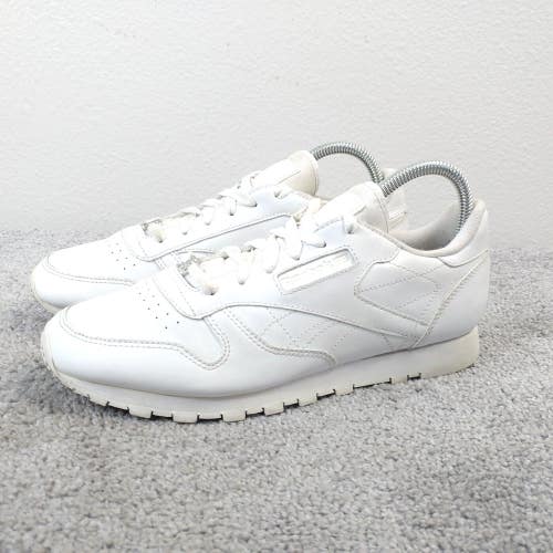 Reebok Classic Mens Size 7 Shoes Low Top Retro Athletic Sneakers Lace Up White