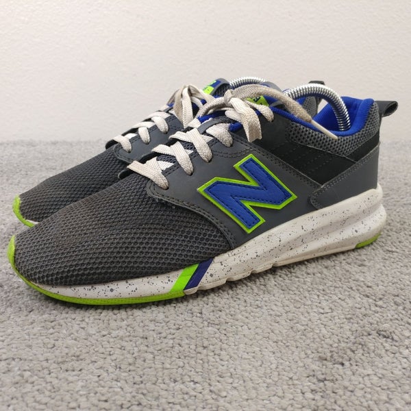 New Balance 009 Mens Size 7.5 Running Shoes Gray Blue Sneakers Low Top