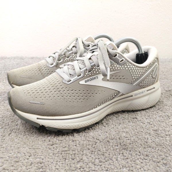 Brooks Ghost 14 Womens Size 6 Running Shoes Gray Sneakers Low Top 1203561B089