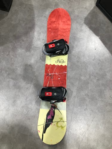 2007 Women's 141cm Burton Feelgood Snowboard | Rossignol HC500 Bindings (Used)