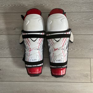 Senior Bauer Vapor 1X 14" Shin Pads (Used)