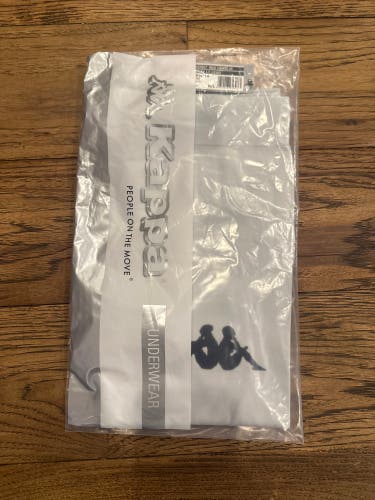 Kappa Gray Medium/Large Adult Unisex Baselayer Pants (New)