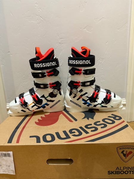 Mondo 25 & 25.5 Rossignol Hero WC 110 SC Racing Ski Boots (Used)