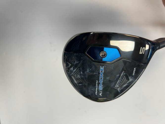 Men's Callaway Paradym Ai Smoke Max Right Handed Fairway Wood Regular Flex 5 Wood (Used)