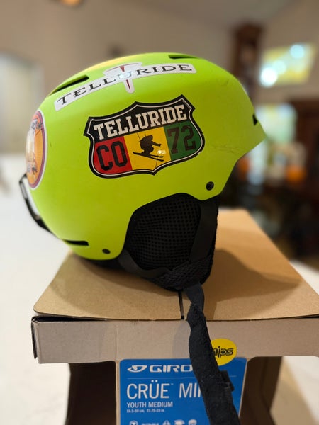 Giro CRUE MIPS Helmet - youth size medium- green